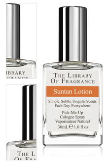 The Library of Fragrance Suntan Lotion kolínska voda unisex 30 ml 4