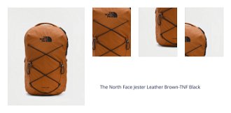The North Face Jester Leather Brown-TNF Black 1