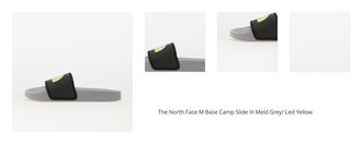 The North Face M Base Camp Slide III Meld Grey/ Led Yellow 1