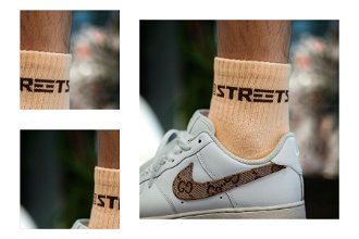The Streets Brown Socks - Unisex - Ponožky The Streets - Hnedé - STRTSSCKSBRWN - Veľkosť: XL 4