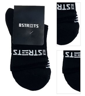 The Streets Socks Black Mid - Unisex - Ponožky The Streets - Čierne - STRTSSCKSBLCKMD - Veľkosť: XL 3
