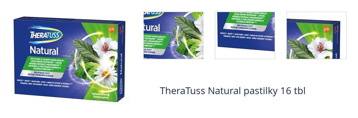 TheraTuss Natural pastilky 16 tbl 1