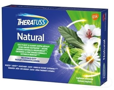 TheraTuss Natural pastilky 16 tbl