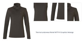 Thermal underwear Rehall MITTY-R Graphite Melange 1