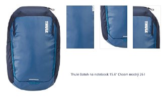 Thule Batoh na notebook 15.6" Chasm modrý 26 l 1