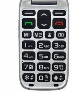Tlačidlový telefón Evolveo EasyPhone FS, červená 9