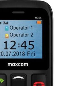 Tlačidlový telefón Maxcom Comfort MM 426 7