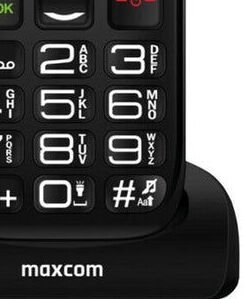 Tlačidlový telefón Maxcom Comfort MM 426 9