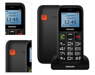 Tlačidlový telefón Maxcom Comfort MM 426 4