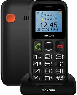 Tlačidlový telefón Maxcom Comfort MM 426 2