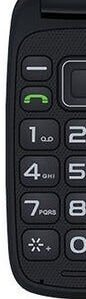 Tlačidlový telefón Maxcom Comfort MM817, čierna 8