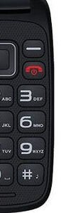 Tlačidlový telefón Maxcom Comfort MM817, čierna 9