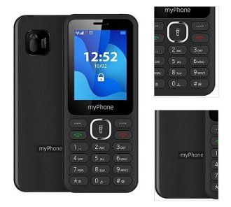Tlačidlový telefón MyPhone 6320, čierna 3