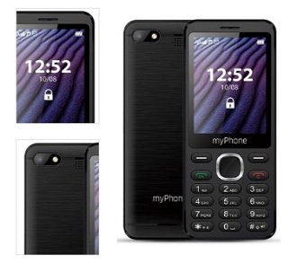 Tlačidlový telefón myPhone Maestro 2, čierna 4