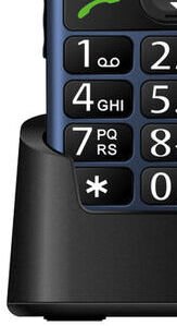 Tlačidlový telefón pre seniorov CPA Halo 11, modrá 8