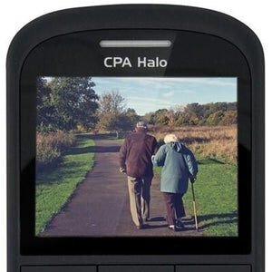 Tlačidlový telefón pre seniorov CPA Halo 11 Pro, čierny 6
