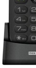 Tlačidlový telefón pre seniorov Maxcom Comfort MM471, šedá 8