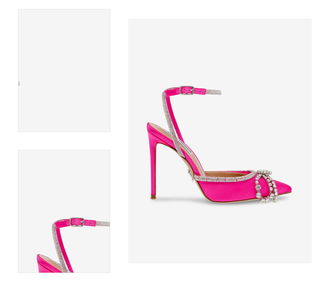 Tmavo ružové dámske lodičky Steve Madden Vibrantly 4