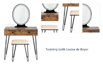 Toaletný stolík Louise de Boyer 1