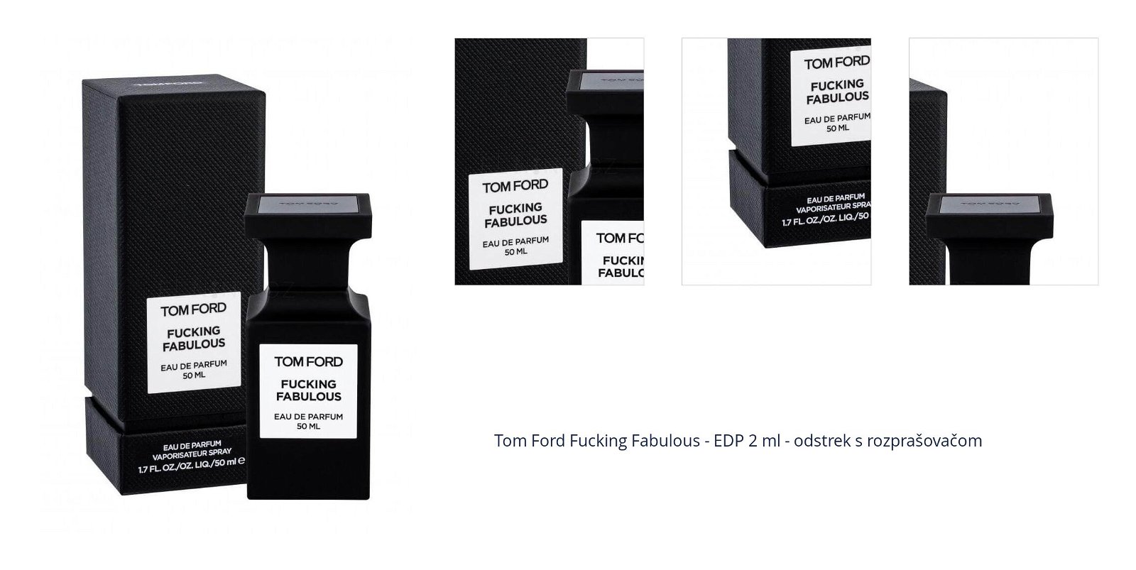Tom Ford Fucking Fabulous - EDP 2 ml - odstrek s rozprašovačom 1
