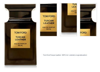 Tom Ford Tuscan Leather - EDP 2 ml - odstrek s rozprašovačom 1