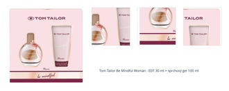 Tom Tailor Be Mindful Woman - EDT 30 ml + sprchový gel 100 ml 1
