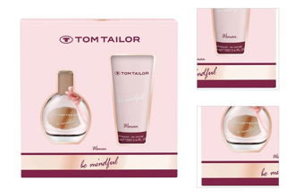 Tom Tailor Be Mindful Woman - EDT 30 ml + sprchový gel 100 ml 3