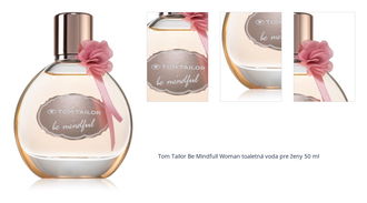 Tom Tailor Be Mindfull Woman toaletná voda pre ženy 50 ml 1