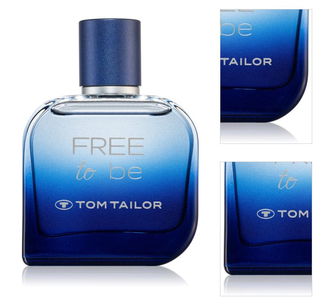 Tom Tailor Free to be toaletná voda pre mužov 50 ml 3