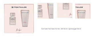 Tom Tailor Tom Tailor For Her - EDT 30 ml + sprchový gel 100 ml 1