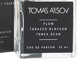 Tomas Arsov Parfém Plum Tobacco Blossom Tonči Bean 50 ml 9