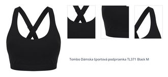 Tombo Dámska športová podprsenka TL371 Black M 1