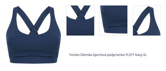 Tombo Dámska športová podprsenka TL371 Navy XL 1