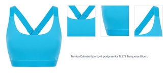 Tombo Dámska športová podprsenka TL371 Turquoise Blue L 1