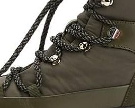 Tommy Hilfiger Čižmy - LACED OUTDOOR BOOT zelené 5