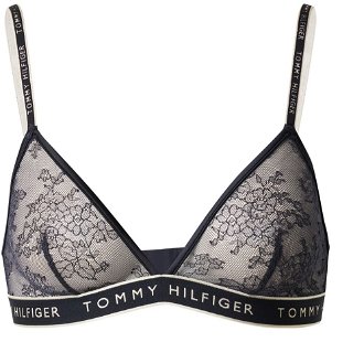 Tommy Hilfiger Underwear Podprsenka  béžová / námornícka modrá