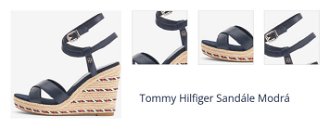 Tommy Hilfiger Sandále Modrá 1