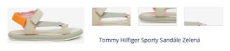 Tommy Hilfiger Sporty Sandále Zelená 1