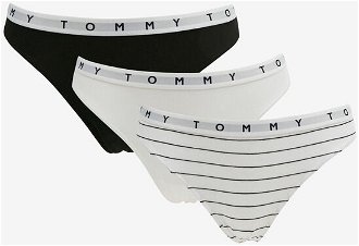 Tommy Hilfiger Underwear Nohavičky 3 ks Čierna
