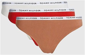 Tommy Hilfiger Underwear Nohavičky 3 ks Hnedá