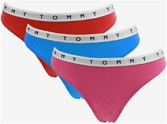 Tommy Hilfiger Underwear Nohavičky 3 ks Ružová