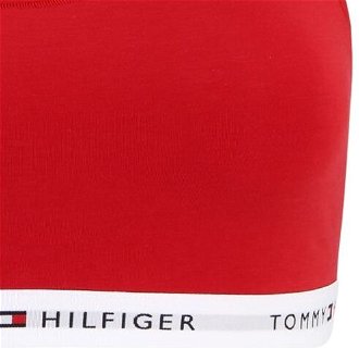 Tommy Hilfiger Underwear Plus Podprsenka  červená / čierna / šedobiela 9