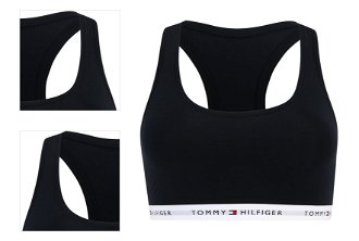 Tommy Hilfiger Underwear Plus Podprsenka 'Icons'  tmavomodrá / krvavo červená / biela 4