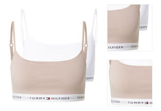 Tommy Hilfiger Underwear Podprsenka  béžová / biela 3