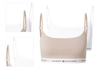 Tommy Hilfiger Underwear Podprsenka  béžová / biela 4