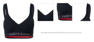 Tommy Hilfiger Underwear Podprsenka  námornícka modrá / červená / biela 1