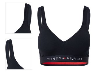 Tommy Hilfiger Underwear Podprsenka  námornícka modrá / červená / biela 4