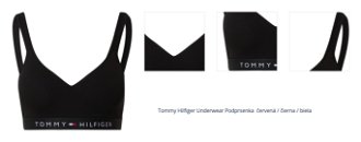 Tommy Hilfiger Underwear Podprsenka  námornícka modrá / červená / čierna / biela 1