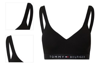 Tommy Hilfiger Underwear Podprsenka  námornícka modrá / červená / čierna / biela 4