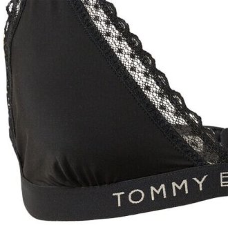 Tommy Hilfiger Underwear Podprsenka  čierna / biela 8